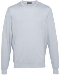 Drumohr - Crew Neck Knit Sweater - Lyst