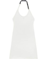 Courreges - Courrèges Holistic Buckle 90's Ribs Long Dress - Lyst