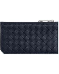 Bottega Veneta - Intrecciato Piccolo Zipped Card Case - Lyst