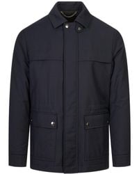 Canali - Long-Sleeved Casual Jacket - Lyst