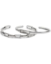 Dior - Link Bangle Set - Lyst