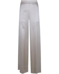 JOSEPH - Dijon Elasticated-Waistband Palazzo Pants - Lyst