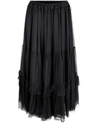 Chloé - Ruffled Skirt - Lyst