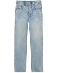 Saint Laurent - Loose-Fit Mid-Rise Jeans - Lyst