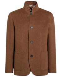 Loro Piana - Long-Sleeve Button-Up Jacket - Lyst