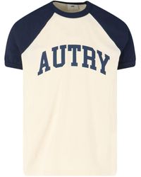 Autry - Raglan-Sleeves T-Shirt - Lyst