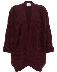 Be You - 3079 Oversized Ribbed Cardigan - Lyst