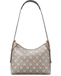 Tory Burch - T Monogram Jacquard Messenger Bag - Lyst