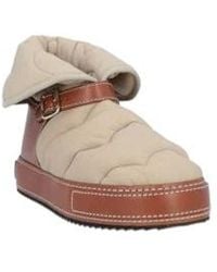 Chloé - Color-Block Quilted Ankle Boots - Lyst
