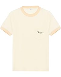 Chloé - Short-Sleeved T-Shirt - Lyst