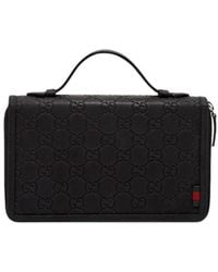 Gucci - Double G Embossed Wallet - Lyst
