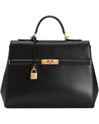 Dolce & Gabbana - Marlene Foldover Top Handbag - Lyst