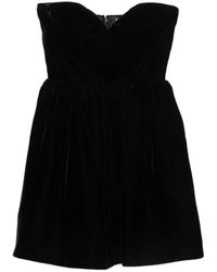 Saint Laurent - Off-The-Shoulder Dress - Lyst