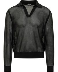 Tom Ford - V-Neck Knitted Pullover - Lyst