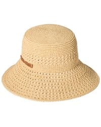 Miu Miu - Logo-Embroidered Bucket Hat - Lyst