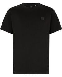 Moose Knuckles - Logo Patch Crewneck T-Shirt - Lyst