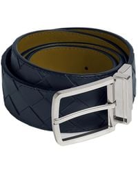 Bottega Veneta - Intrecciato Reversible Belt - Lyst