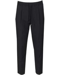 Jacob Cohen - Drawstring Pleated Trousers - Lyst
