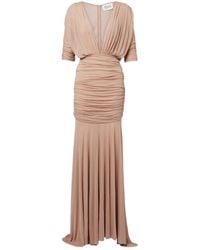TOVE - Devi Semi-Sheer Maxi Dress - Lyst