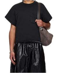 Lu'u Dan - Crew Neck Short-Sleeved T-Shirt - Lyst