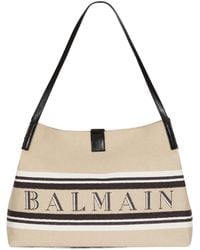 Balmain - Release Logo Shoulder Bag - Lyst