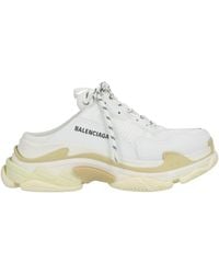 Balenciaga - Solid Color Sneakers - Lyst