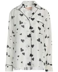 Marni - Two-Color Shirt - Lyst