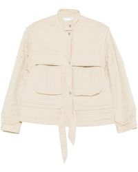 Isabel Marant - Isabel Marant Étoile Blandina Tie Detailed Jacket - Lyst