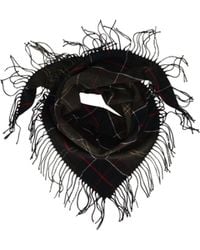 Barbour - Kirklees Tartan Triangular Scarf - Lyst