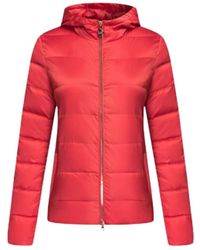 Emporio Armani - Hooded Quilted Down Jacket - Lyst