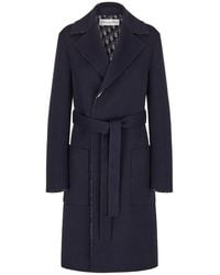 Dior - Coat With Belt - Lyst
