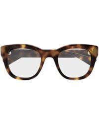Gucci - Eyewear Cat-Eye Frame Glasses - Lyst