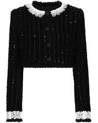Dolce & Gabbana - Lace Detailed Jacket - Lyst
