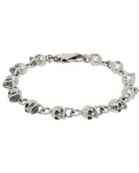 Emanuele Bicocchi - Skull Bracelet - Lyst