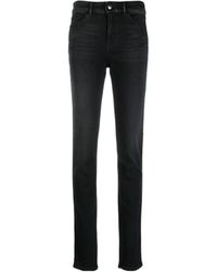 Emporio Armani - Skinny-Cut Mid-Rise Jeans - Lyst