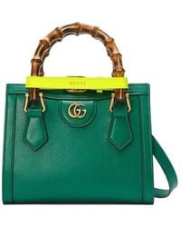 Gucci - Xs Diana Bamboo-Detail Tote - Lyst