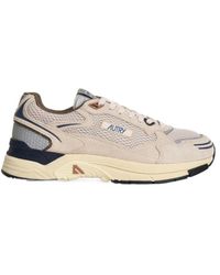 Autry - Hyperway Mesh-Panel Low-Top Sneakers - Lyst