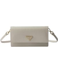 Prada - Saffiano Leather Mini-Bag - Lyst