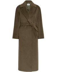 Weekend by Maxmara - Wool And Alpaca Teddy Coat - Lyst