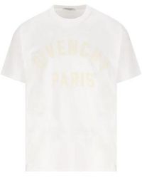 Givenchy - Logo Detailed Crewneck T-Shirt - Lyst
