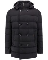 Moorer - Double-Breasted Puffer Jacket - Lyst