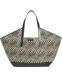 Marni - Logo Patch Waves Tote Bag - Lyst