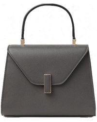 Valextra - Iside Foldover Mini Top Handle Bag - Lyst