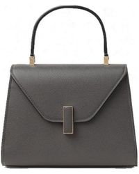 Valextra - Iside Foldover Mini Top Handle Bag - Lyst