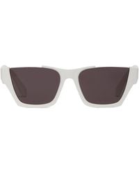 Alaïa - Alaïa Rectangular Frame Sunglasses - Lyst