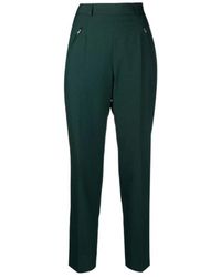 Maison Margiela - High-Rise Tailored Trousers - Lyst