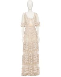 Valentino - Short Sleeve Dress - Lyst
