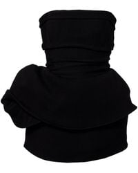 Magda Butrym - Asymmetric Peplum Bustier Dress - Lyst
