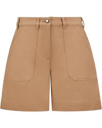 Moncler - Logo Patch Pocket Shorts - Lyst