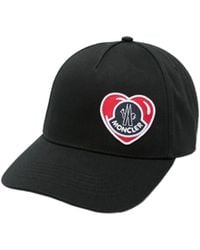 Moncler - Logo Patch Cruved Peak Baseball Cap - Lyst